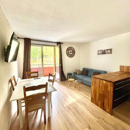 Grand Studio Cabine Pieds Des Pistes Appartement Allos Buitenkant foto