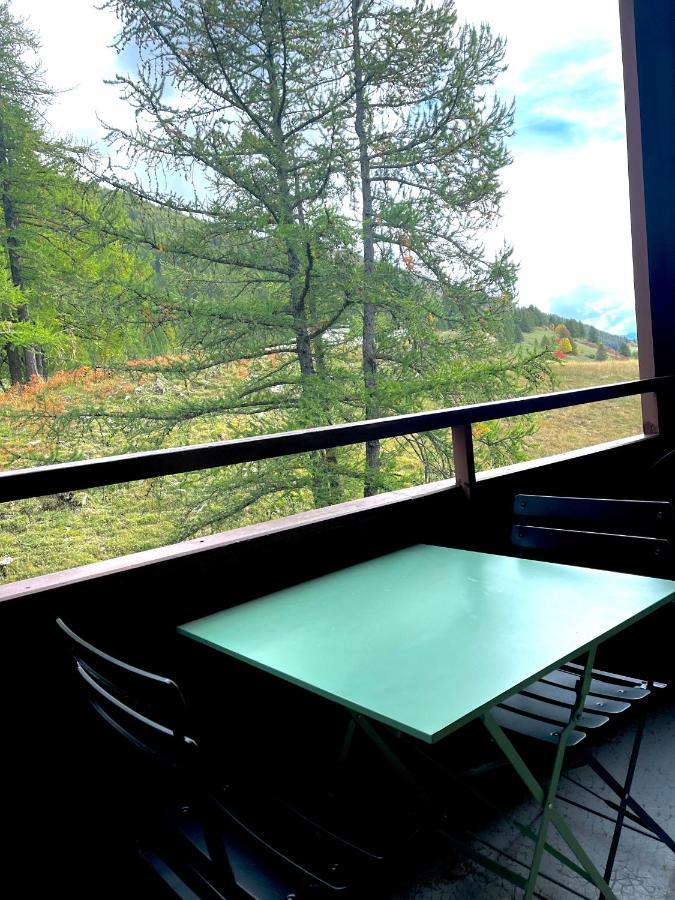 Grand Studio Cabine Pieds Des Pistes Appartement Allos Buitenkant foto