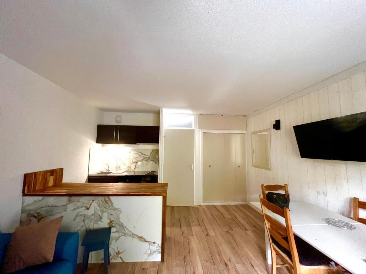 Grand Studio Cabine Pieds Des Pistes Appartement Allos Buitenkant foto